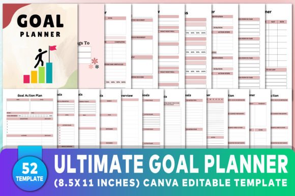Download Editable Ultimate Goal Planner - Goal planner Collection
