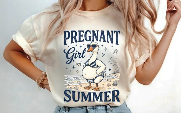 Download Pregnant Girl Summer Sublimation Png - Pregnant Collection