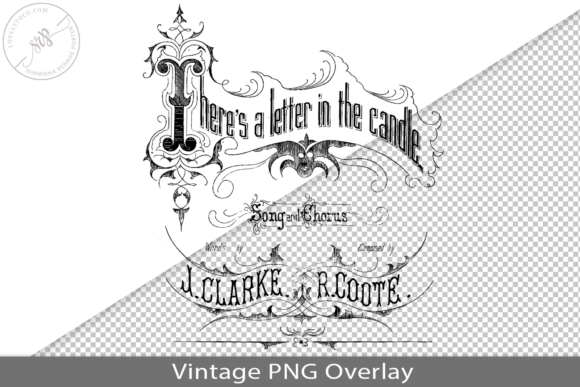 Download Vintage Song Book Cover PNG Overlay - Premium Bundle