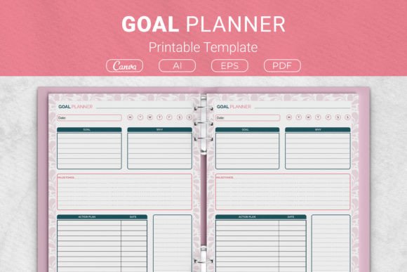 Download Goal Planner Template - Goal planner Collection