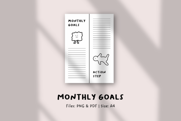 Download Minimalist Goal Planner - Goal planner Collection